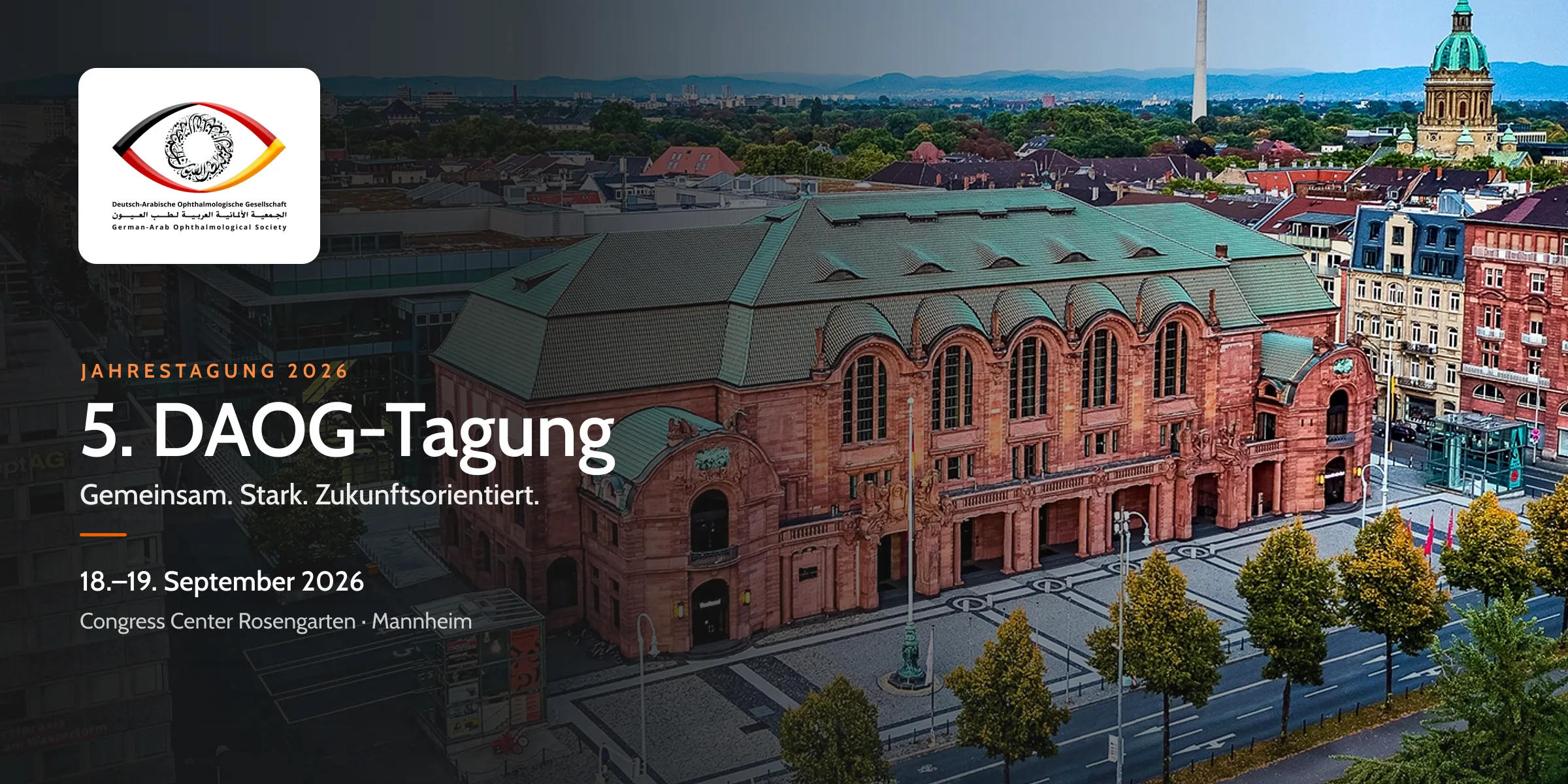 5. DAOG-Tagung 2026 (Mannheim) – Congress Center Rosengarten, Mannheim